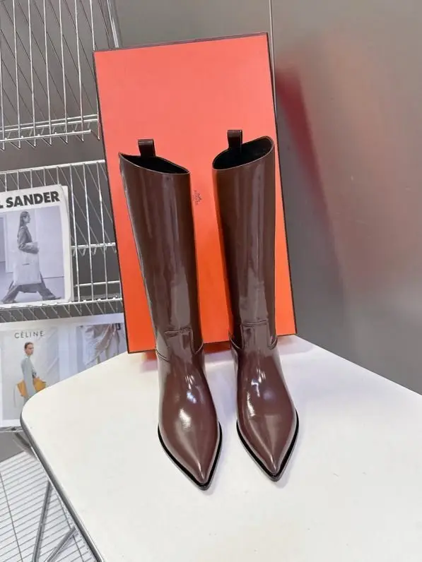 Hermes Boots leather women's — Photo 4