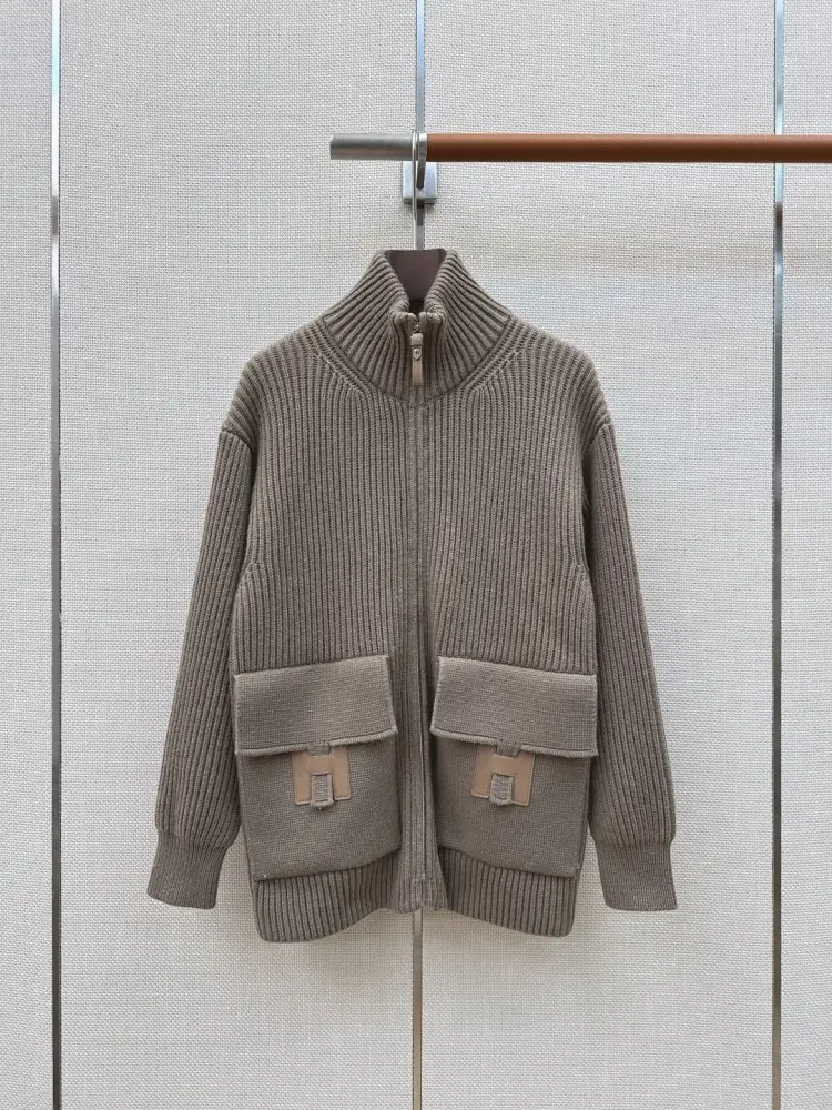 Hermes — Classical woolen cardigan
