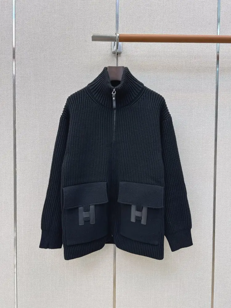 Hermes — Классический шерстяной кардиган