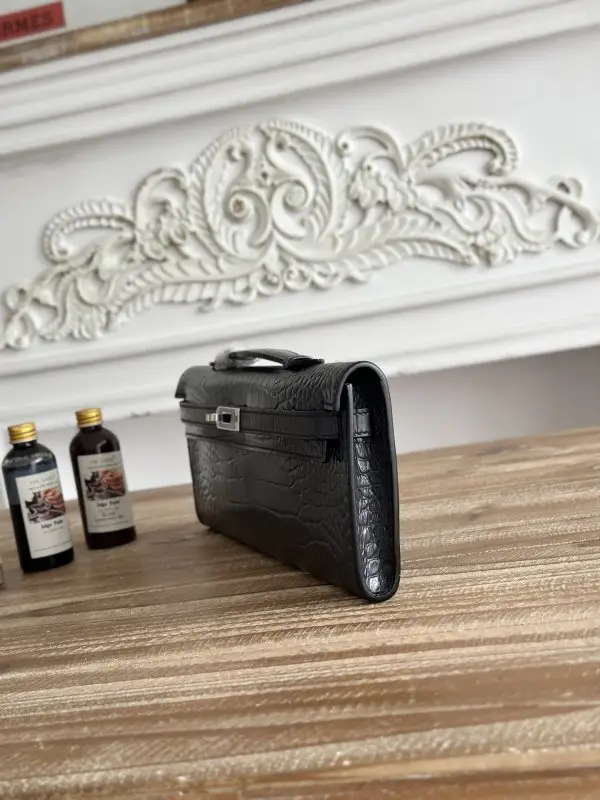Hermes Вечірня сумочка Kelly 31 в шкірі крокодила — Фото 2