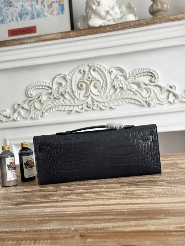 Hermes Вечірня сумочка Kelly 31 в шкірі крокодила — Фото 3