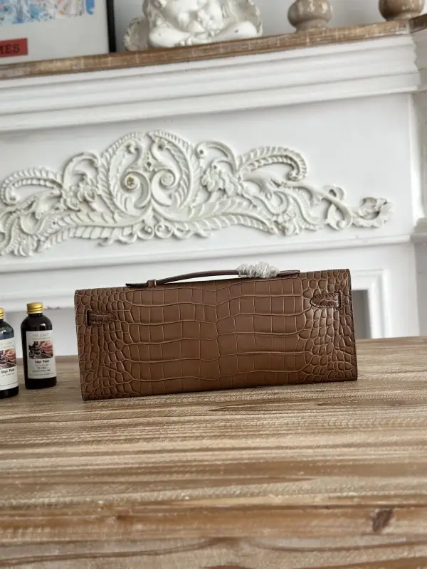 Hermes Вечірня сумочка Kelly 31 в шкірі крокодила — Фото 3