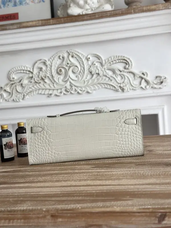 Hermes Вечірня сумочка Kelly 31 в шкірі крокодила — Фото 3