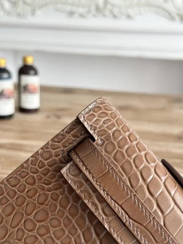 Hermes Вечірня сумочка Kelly 31 в шкірі крокодила — Фото 4
