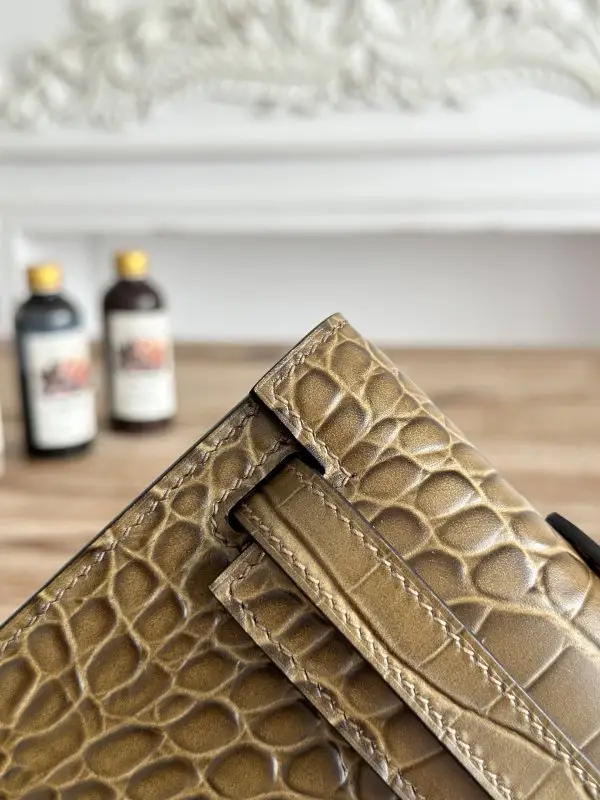 Hermes Вечірня сумочка Kelly 31 в шкірі крокодила — Фото 4