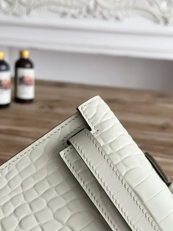 Hermes Вечірня сумочка Kelly 31 в шкірі крокодила — Фото 4