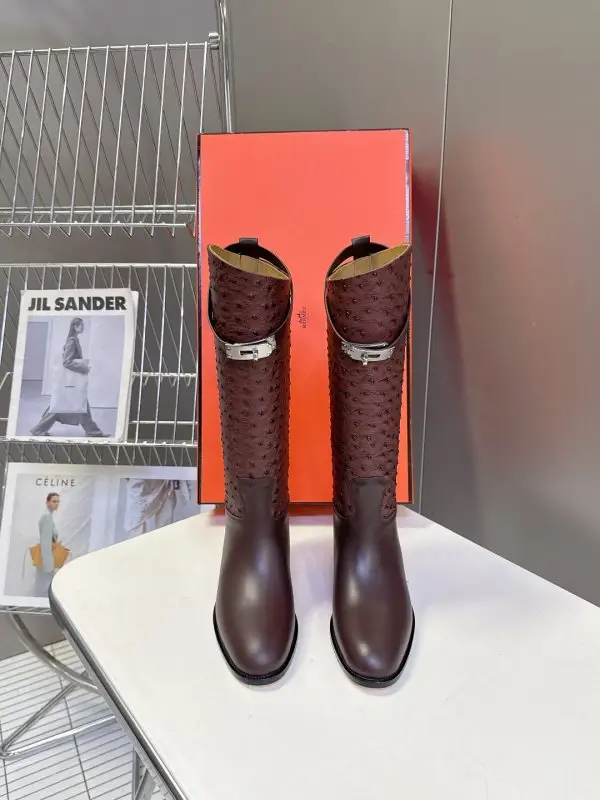 Hermes High women's boots from buckle Kelly — Photo 2