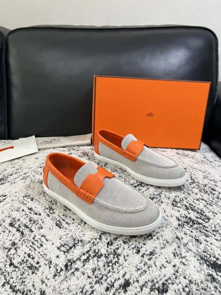 Hermes — Лоферы джинсові чоловічі