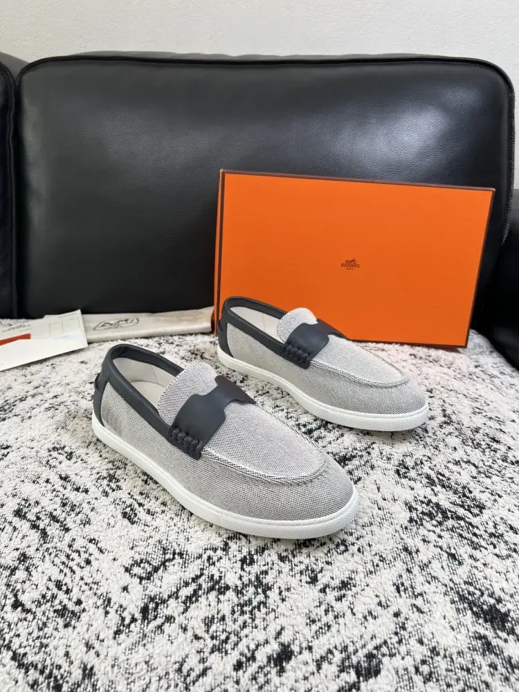 Hermes — Лоферы джинсові чоловічі