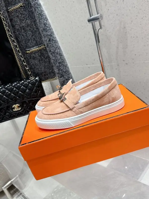 Hermes Лоферы с пряжкой Kelly — Фото 4