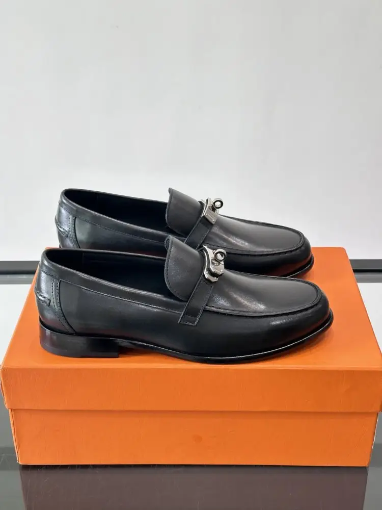 Hermes — Лоферы Jardy leather men's