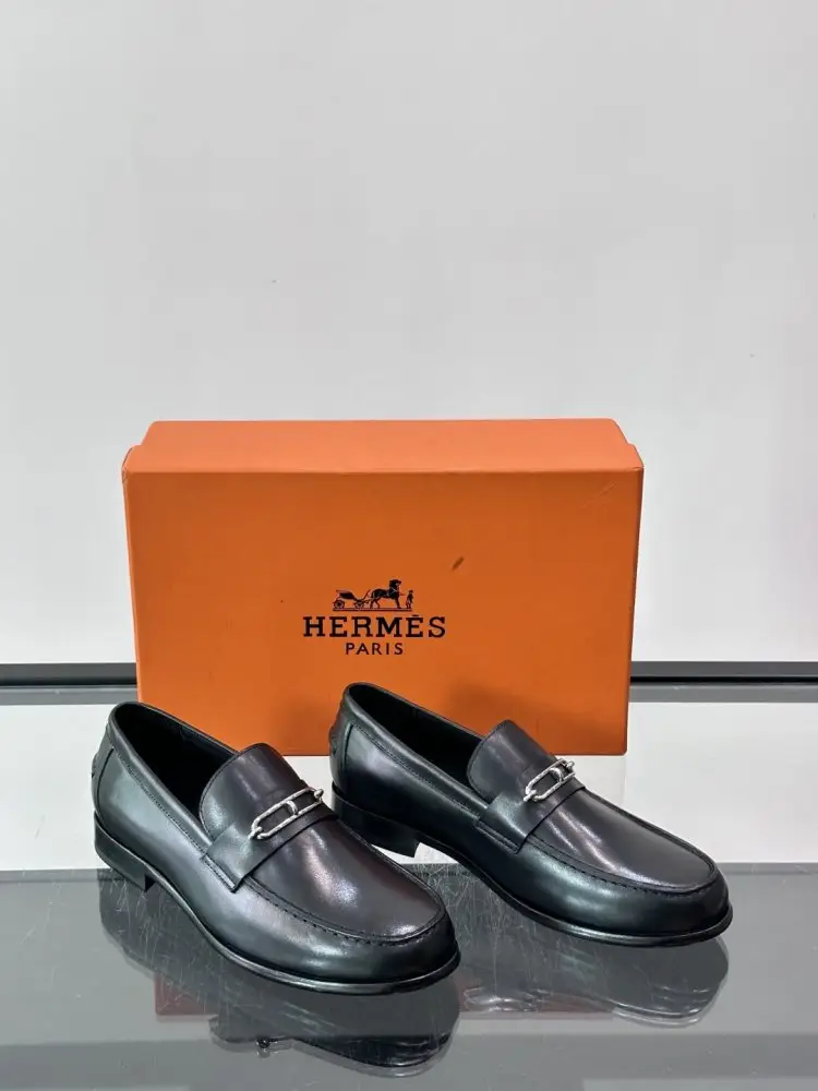 Hermes Лоферы Jardy шкіряні чоловічі — Фото 5