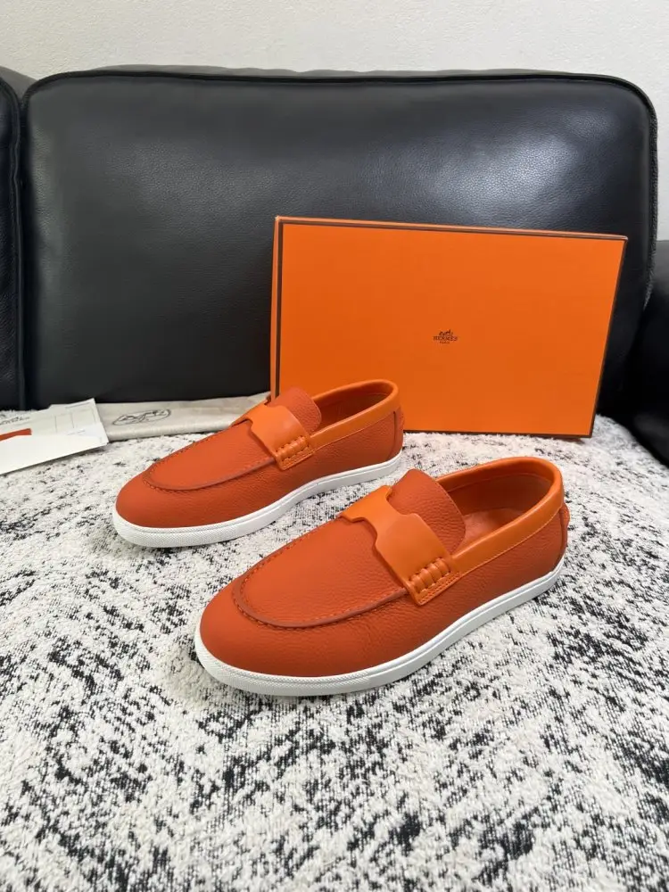 Hermes Лоферы leather men's — Photo 2