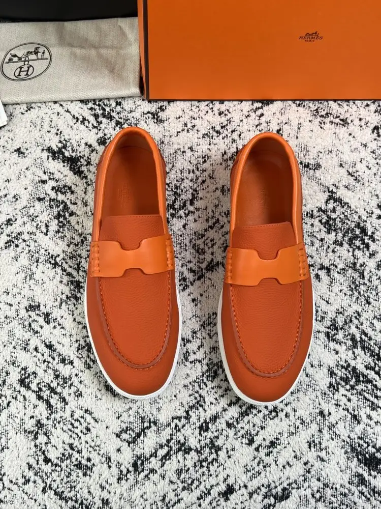 Hermes Лоферы leather men's — Photo 3