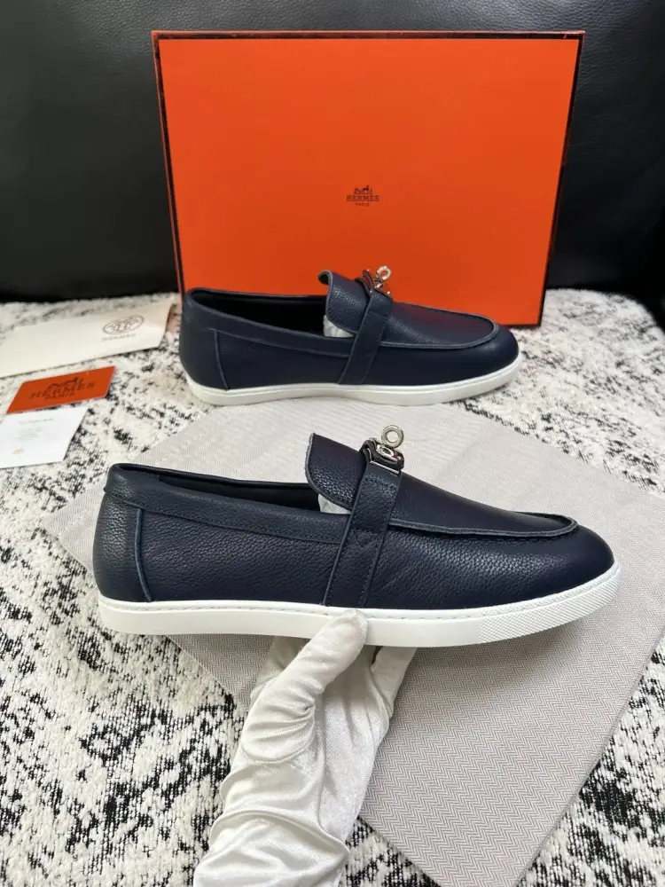 Hermes Лоферы мужские — Фото 4