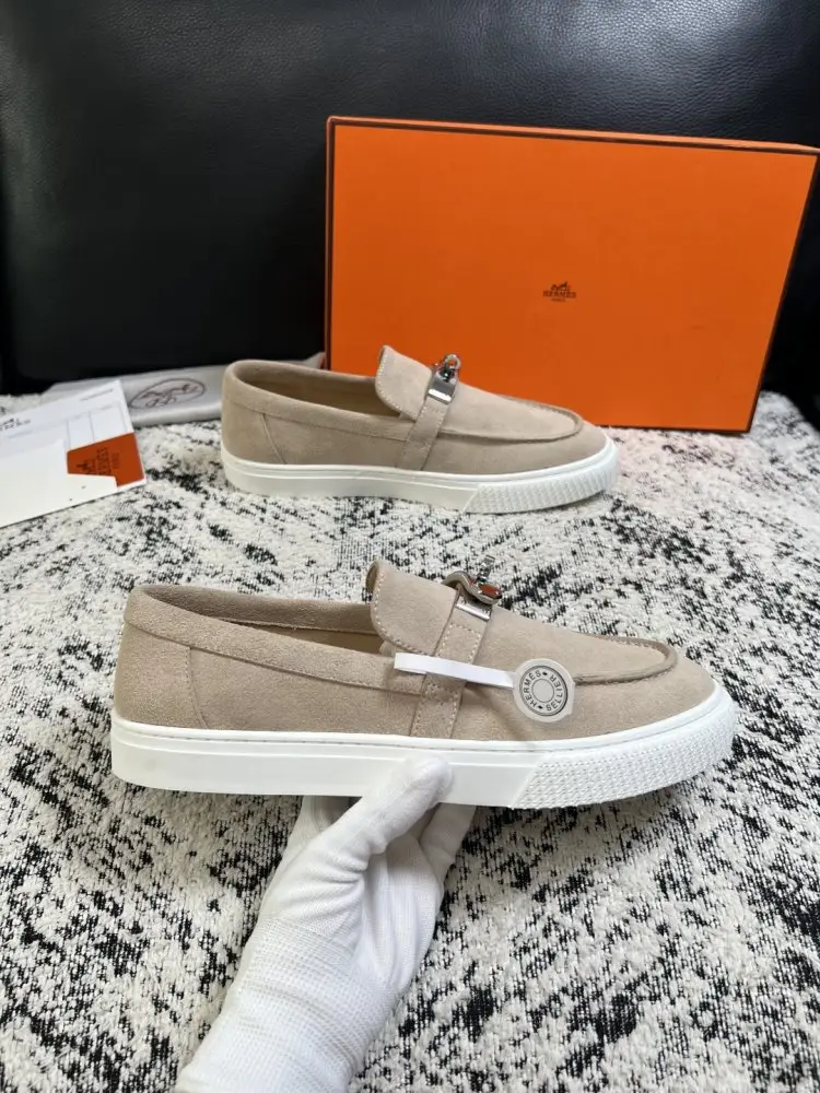 Hermes Лоферы мужские — Фото 4
