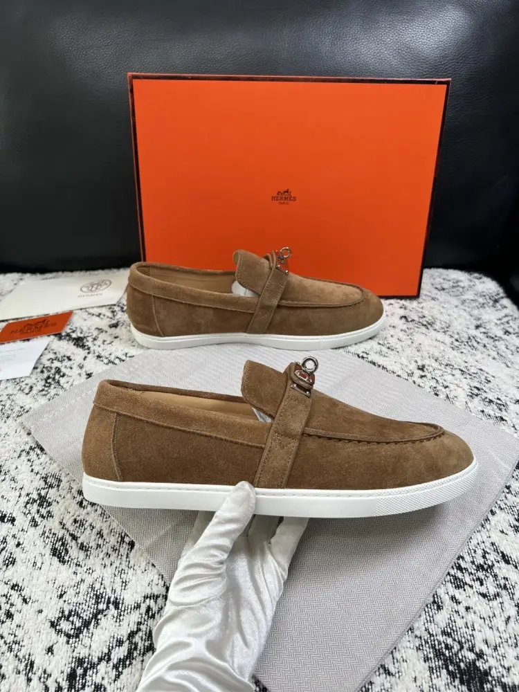 Hermes Лоферы мужские — Фото 4