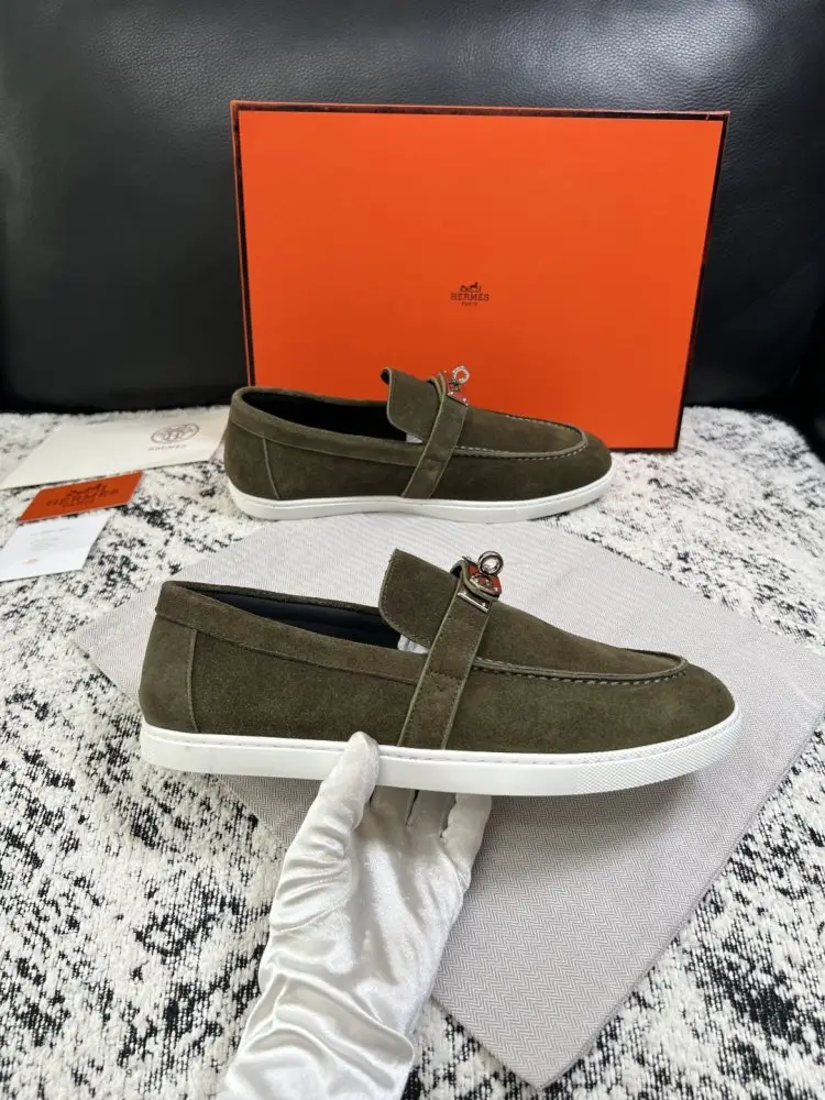 Hermes Лоферы мужские — Фото 4