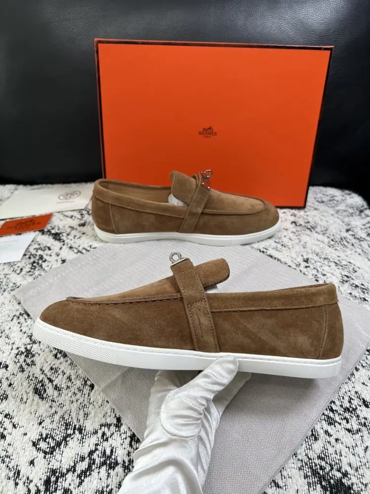 Hermes Лоферы мужские — Фото 5