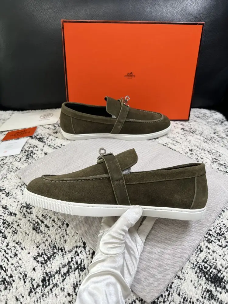Hermes Лоферы мужские — Фото 5