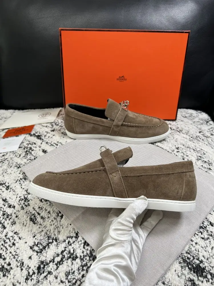 Hermes Лоферы мужские — Фото 5