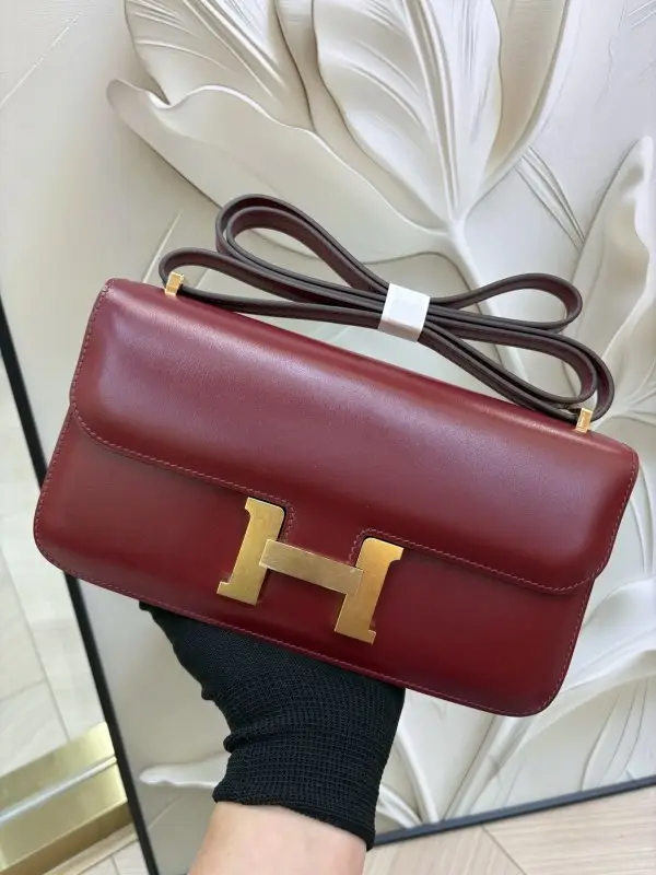 Hermes — Роскошная сумка Hermès Constance Elan 24 см в коже Epsom