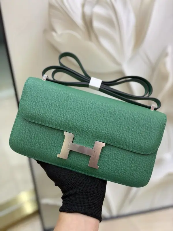 Hermes Luxury a bag Hermès Constance Elan 24 cm at skin Epsom — Photo 2