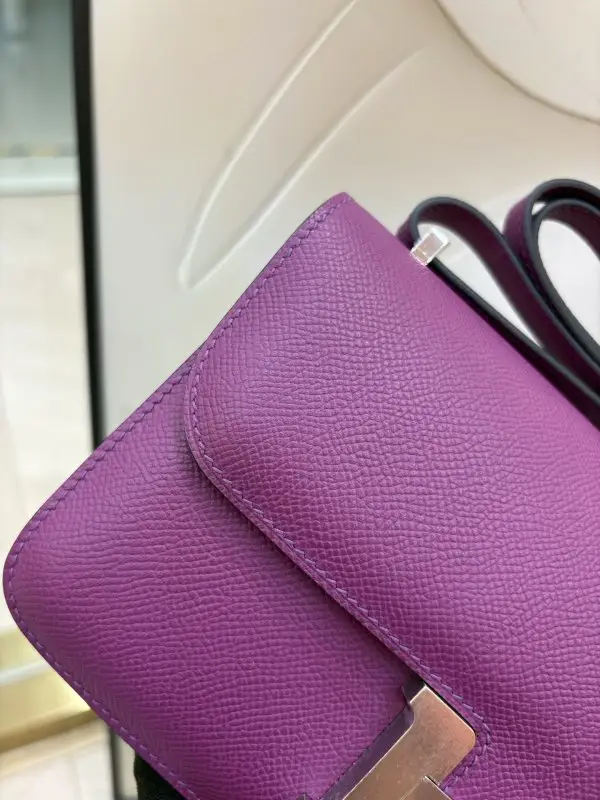 Hermes Роскошная сумка Hermès Constance Elan 24 см в коже Epsom — Фото 2