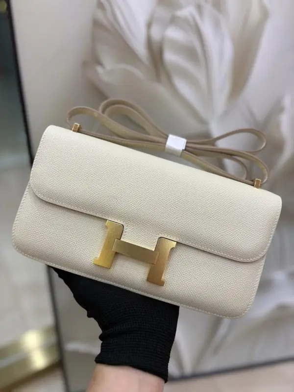 Hermes Роскошная сумка Hermès Constance Elan 24 см в коже Epsom — Фото 2