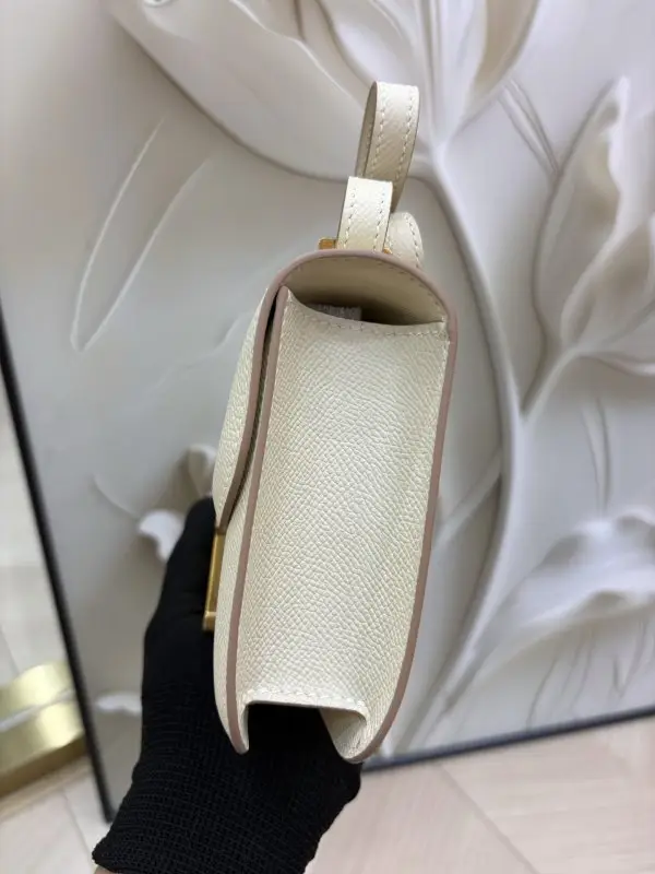 Hermes Роскошная сумка Hermès Constance Elan 24 см в коже Epsom — Фото 4