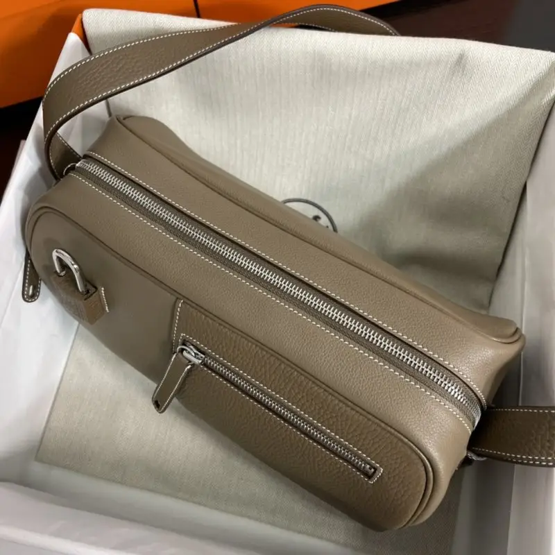Hermes Men's a bag Boston Nouveau On Boby 29 cm of skin Evercolor and Clemence — Photo 5