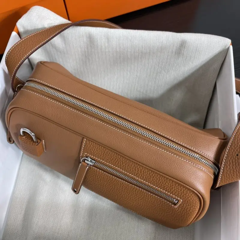 Hermes Men's a bag Boston Nouveau On Boby 29 cm of skin Evercolor and Clemence — Photo 5