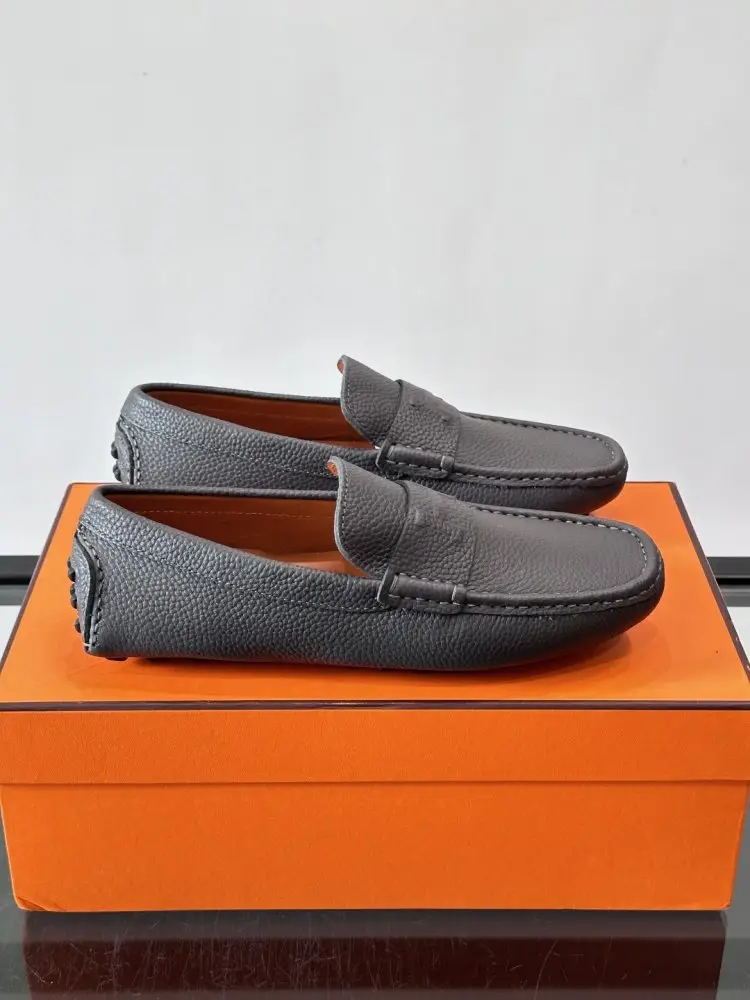 Hermes — Мокасини шкіряні чоловічі