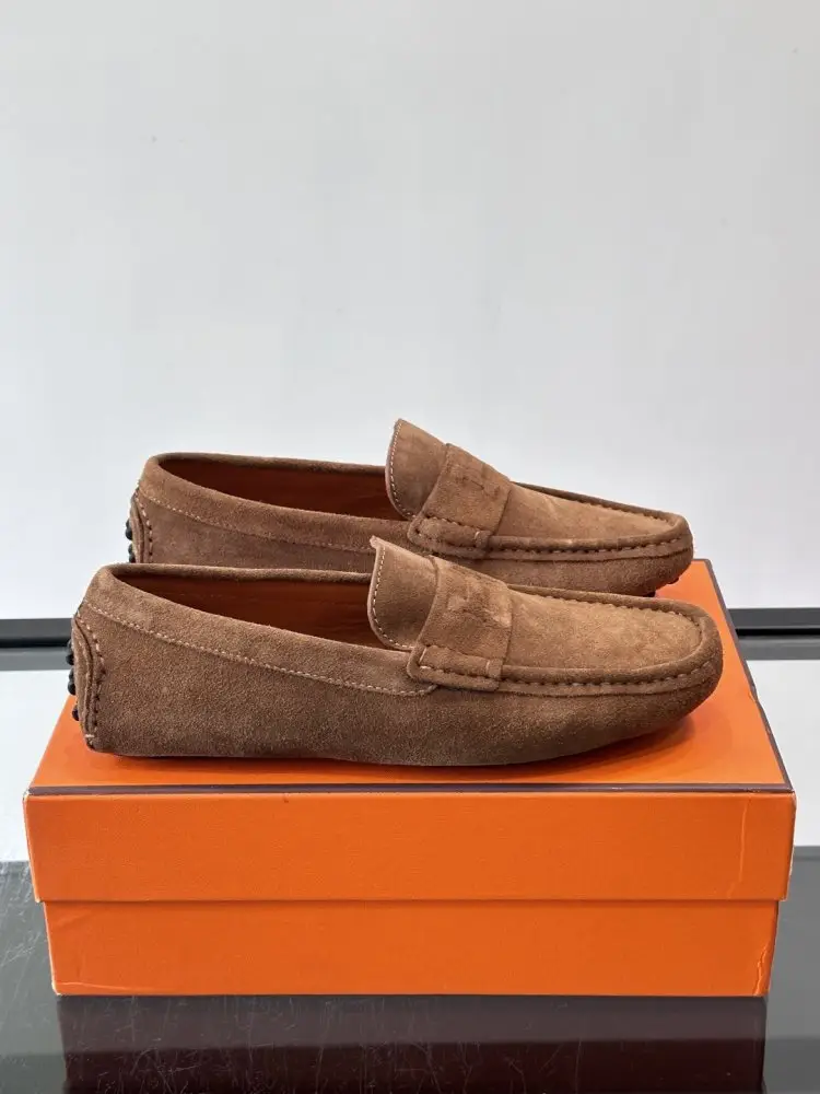 Hermes — Мокасини шкіряні чоловічі