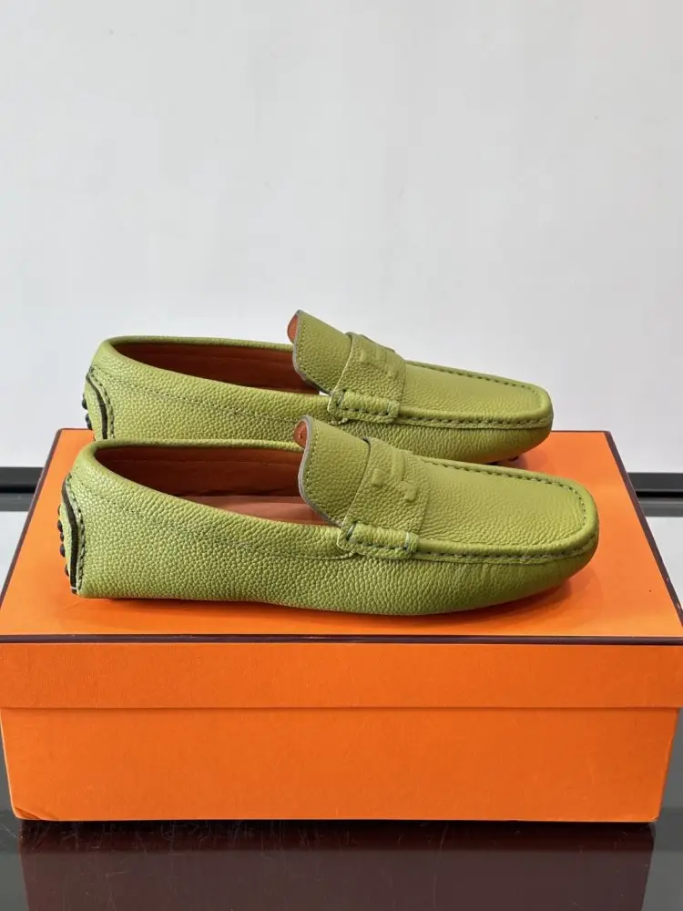 Hermes — Мокасини шкіряні чоловічі