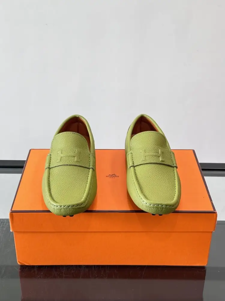 Hermes Moccasins leather men's — Photo 2