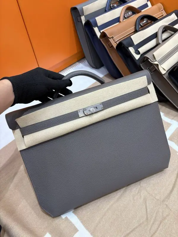 Hermes — Portfolio Kelly male 36 cm at skin Togo