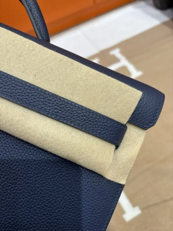 Hermes Портфель Kelly мужской 36 см в коже Togo — Фото 2