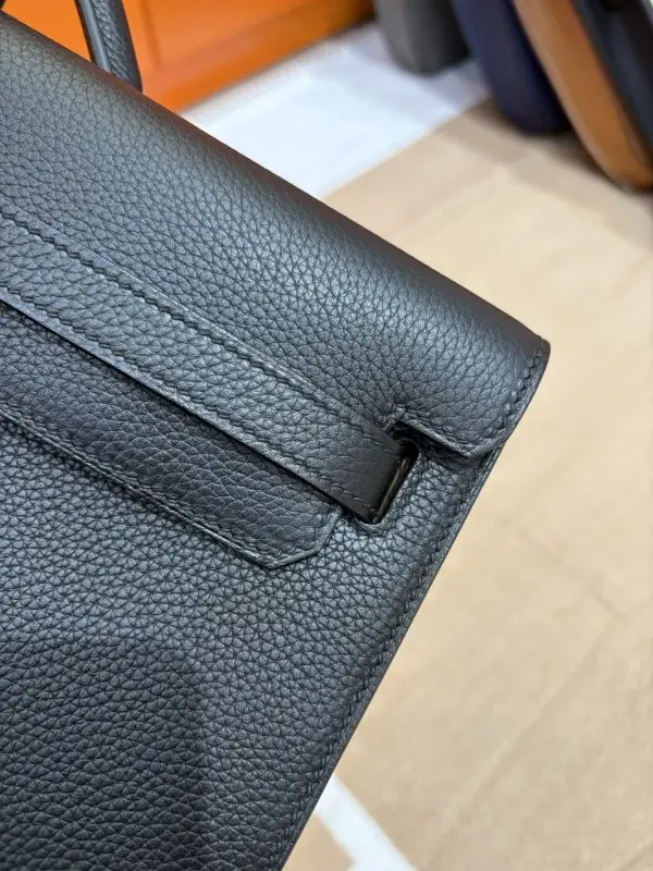 Hermes Портфель Kelly мужской 36 см в коже Togo — Фото 2
