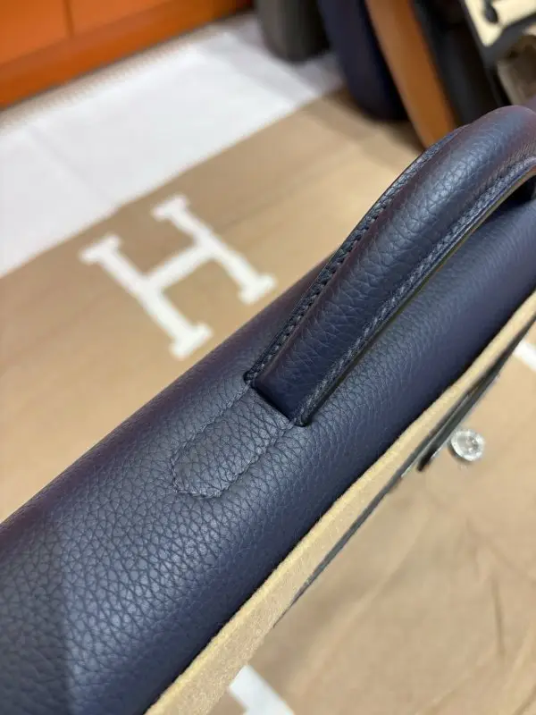 Hermes Портфель Kelly мужской 36 см в коже Togo — Фото 3