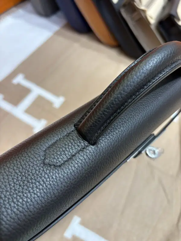 Hermes Портфель Kelly мужской 36 см в коже Togo — Фото 3