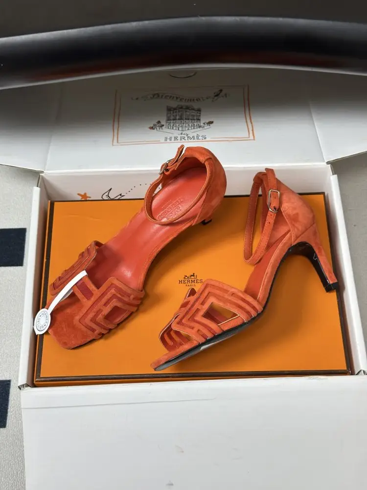 Hermes Босоніжки Joy на високому підборах — Фото 4