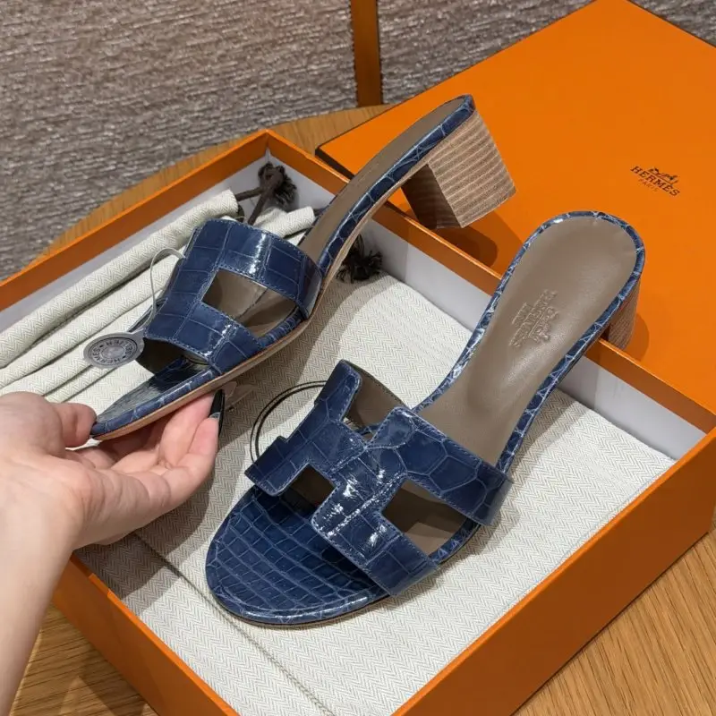 Hermes Sandals Oasis at skin crocodile — Photo 3