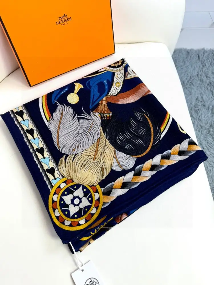 Hermes — Шарф з кашеміру