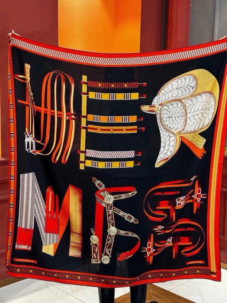 Hermes — Шарф з кашеміру