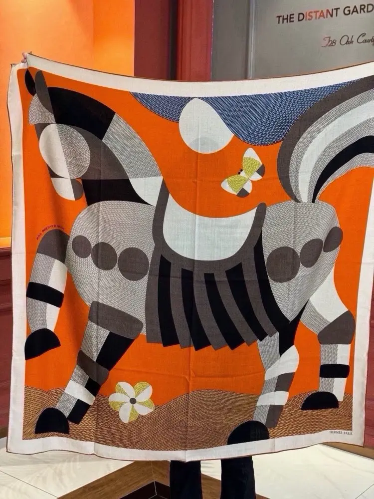 Hermes — Шарф з кашеміру