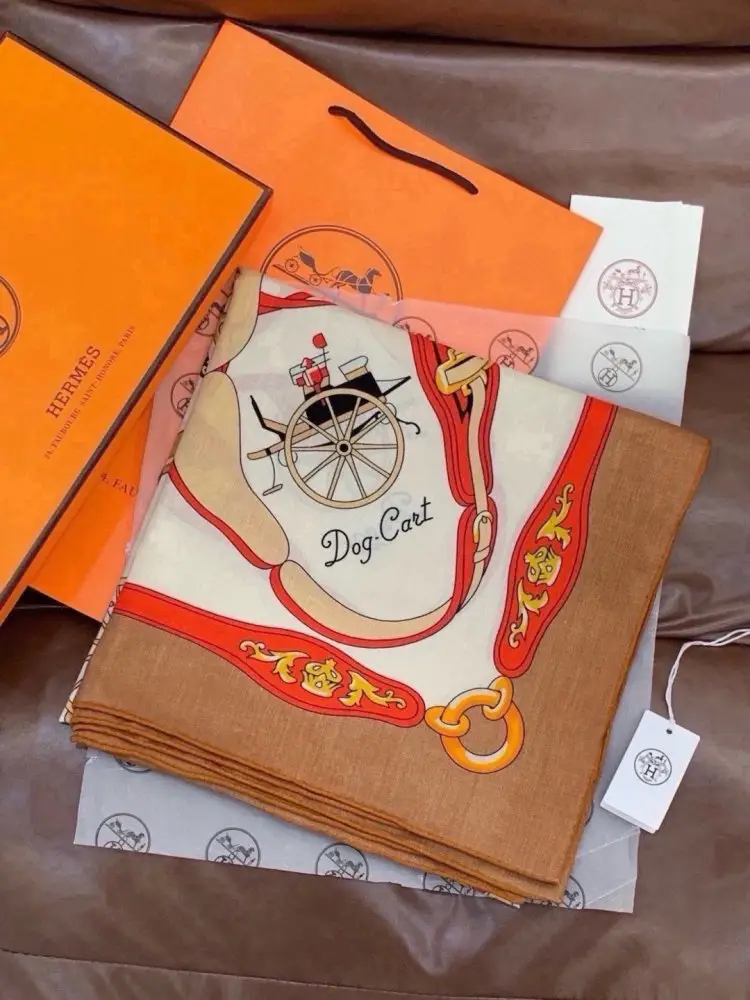 Hermes — Шарф з кашеміру