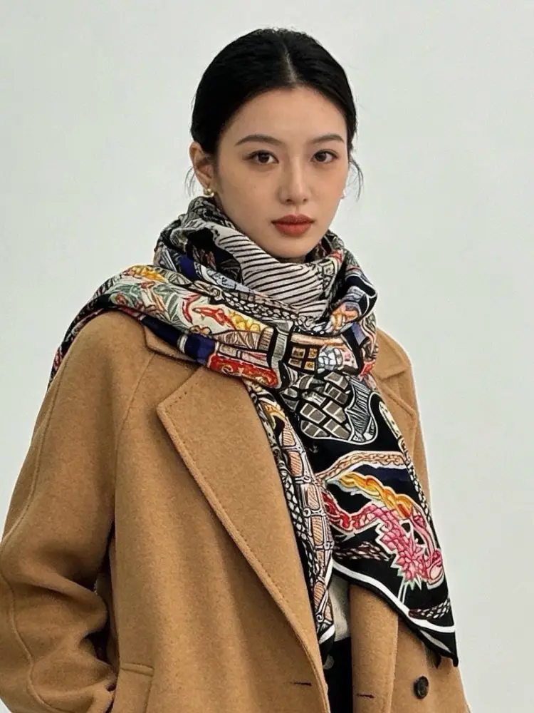Hermes Scarf of cashmere — Photo 2