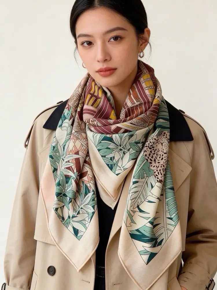 Hermes Scarf of cashmere — Photo 2