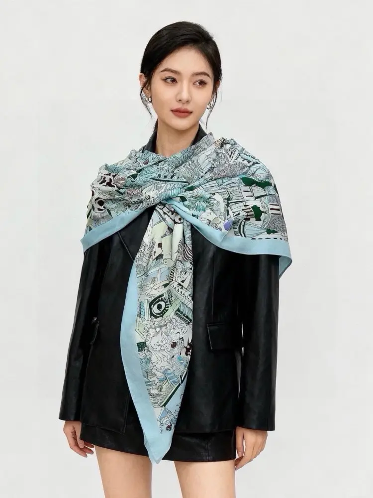 Hermes Scarf of cashmere — Photo 2